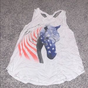 GB GIRLS WHITE TANK TOP